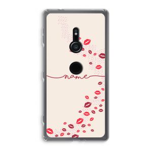 Kusjes: Sony Xperia XZ2 Transparant Hoesje