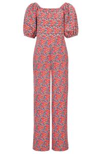 LOOXS Little Zomer jumpsuit meisjes crinkle - roze