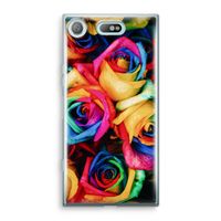 Neon bloemen: Sony Xperia XZ1 Compact Transparant Hoesje