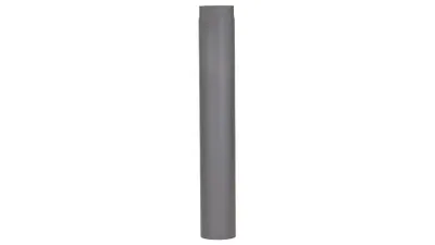 Cosistove kachelpijp 50 cm zwart