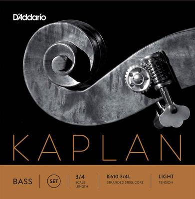 D'Addario K610-34L snarenset contrabas