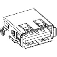 Molex 482580002 Universal Serial Bus Bus 1 stuk(s)