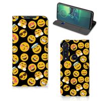 Motorola G8 Plus | Hoesje met Magneet | Emoji