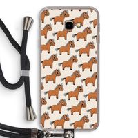 Pony: Samsung Galaxy J4 Plus Transparant Hoesje met koord Pony: Samsung Galaxy J4 Plus Transparant Hoesje met koord
