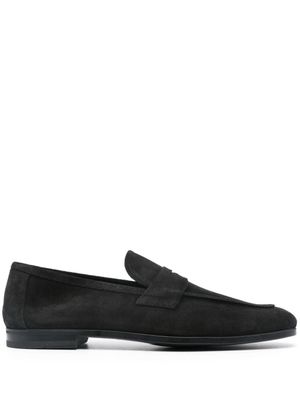 TOM FORD mocassins Sean en daim - Noir