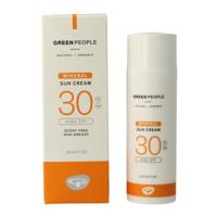 Green People Suncream scent free mineral SPF30 Green People Suncream scent free mineral SPF30
