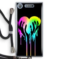 Hold My Heart: Sony Xperia XZ1 Transparant Hoesje met koord