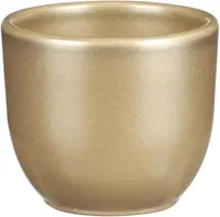 Mica Decorations bloempot Tusca rond 8,5x7,5 cm goud