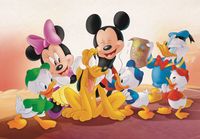 Clementoni Puzzel Disney Mickey Mouse 3x48 Stukjes - thumbnail