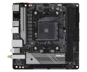 ASRock A520M-ITX/ac Moederbord Socket AMD AM4 Vormfactor Micro-ATX