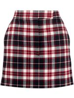 Thom Browne minijupe à motif tartan - Rouge - thumbnail