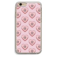 Chicks before dicks: iPhone 6 Plus / 6S Plus Transparant Hoesje