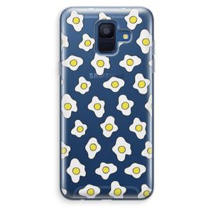 Spiegeleitjes: Samsung Galaxy A6 (2018) Transparant Hoesje
