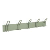 Spinder Design Miles 5 wandkapstok - dusty green