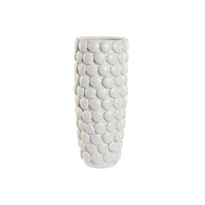 Vaas Home ESPRIT Wit Keramiek Mediterrane 16,5 x 16,5 x 38,5 cm