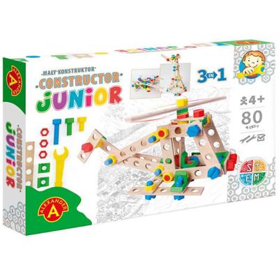 Constructor Junior 3in1 Helikopter 80 stuks