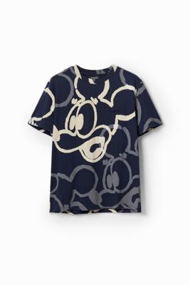 Arty T-shirt met Mickey Mouse - BLUE - S Arty T-shirt met Mickey Mouse - BLUE - S