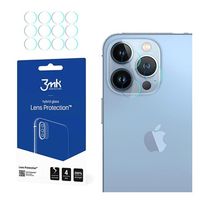 3MK Hybride iPhone 13 Pro Max Cameralens Beschermer van Gehard Glas - 4 St. - thumbnail