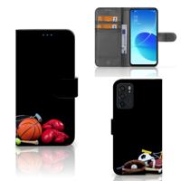 OPPO Reno6 5G | Wallet Case | met Pasjes | Sports OPPO Reno6 5G | Wallet Case | met Pasjes | Sports