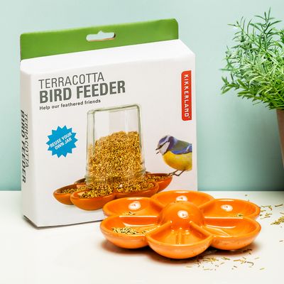 Terracotta Vogelvoederbak