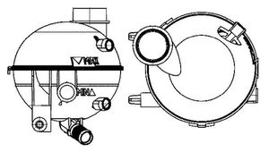 Expansietank, koelvloeistof CRT18000S