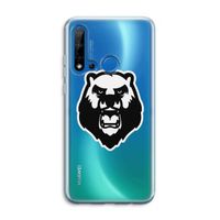 Angry Bear (white): Huawei P20 Lite (2019) Transparant Hoesje