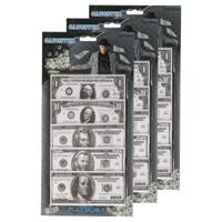 Speelgoed geld - 100x stuks - 1-10-20-50-100 dollar - 6,5 x 14 cm