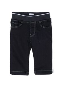 BOSS Kidswear jean droit à taille élastiquée - Bleu