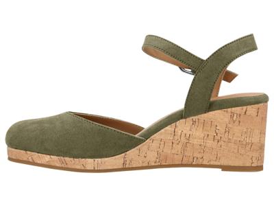 esmara Dames sandalen (Olijfgroen, 39)