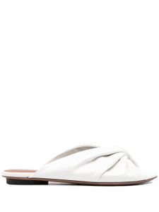 L'Autre Chose sandales à détail noué - Blanc