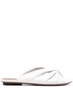 L'Autre Chose sandales à détail noué - Blanc