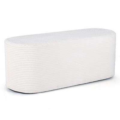 Gepolsterte Ottomane Bank 120 cm Moderne Voetenbank aan Het Voeteneinde van Het Bed met Corduroy en Schuim met Hoge Dichtheid