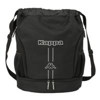Rugtas met Koordjes Kappa Dark Zwart 35 x 40 x 1 cm