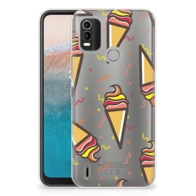 Nokia C21 Plus | Siliconen Case | Icecream