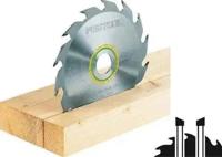 Festool Cirkelzaagblad voor Hout | Wood Rip Cut | Ø 225mm Asgat 30mm 18T - 496303