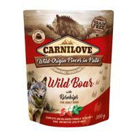 CARNILOVE Dog Pouch Wild boar & rosehips - natvoer voor honden - 300g
