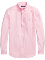 Polo Ralph Lauren Polo Pony-embroidered cotton-blend shirt - Rose