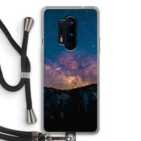 Travel to space: OnePlus 8 Pro Transparant Hoesje met koord