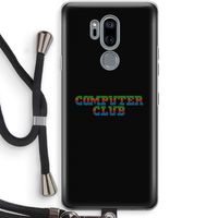 Retro: LG G7 Thinq Transparant Hoesje met koord