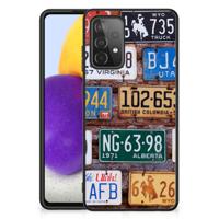 Samsung Galaxy A72 (5G/4G) Silicone Back Case Kentekenplaten Samsung Galaxy A72 (5G/4G) Silicone Back Case Kentekenplaten