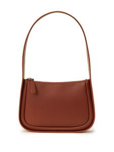 12 STOREEZ mini sac en cuir à bords incurvés - Marron