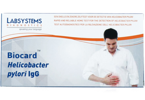 Biocard Helicobacter Pylori IgG Zelftest