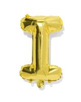 HEMA Folieballon letter I 30cm goud (goud)