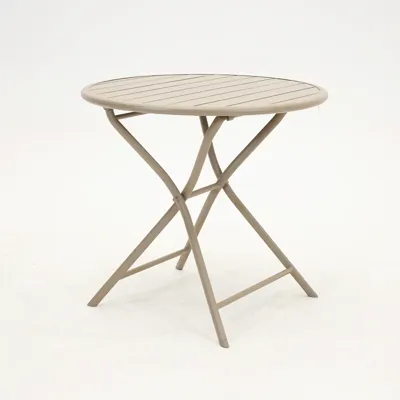 Tuintafel globe Ø80cm zand