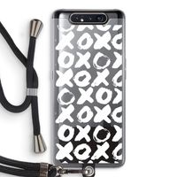 XOXO: Samsung Galaxy A80 Transparant Hoesje met koord