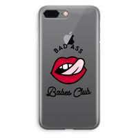 Badass Babes Club: iPhone 8 Plus Transparant Hoesje