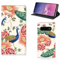 Hoesje maken voor Samsung Galaxy S10 Pink Peacock - thumbnail