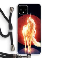 Last Unicorn: Pixel 4 Transparant Hoesje met koord