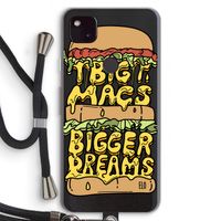 Big Macs Bigger Dreams: Pixel 4a 5G Transparant Hoesje met koord
