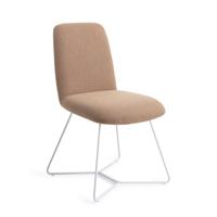 Jesper Home Eetkamerstoel 'Taiwa' Beehive White, kleur Whisper Wheat